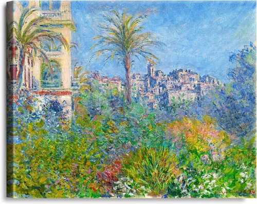 Vista 161 de A&T ARTWORK Antibes Seen from The Salis Gardens de Claude Monet Las Obras de Arte Clásico Mundial Reproducciones, Impresiones de Arte en Lienzo