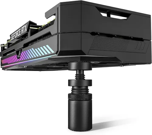 Vista 9 de upHere - Soporte de GPU,Soporte para tarjeta gráfica GPU,Soporte para hundimiento de tarjeta de video,Soporte de GPU,Blanco,ARGB