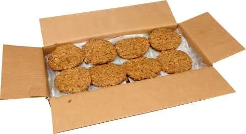 Vista 2 de Field Roast Vegan Fieldburger 3.25 onzas (paquete de 48)