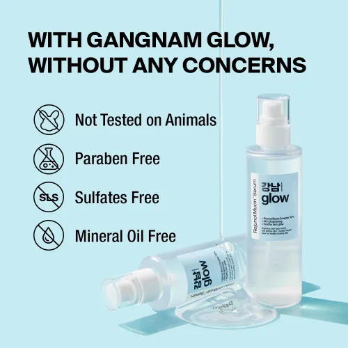 Vista 6 de GANGNAM GLOW Rejunol Mucin Serum 3.3 fl oz + Rejunol Mucin Crema Facial 3.7 fl oz – 97% Suero de Mucina de Caracol y 91.5% Hidratante de Mucina