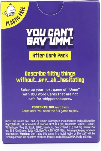 Vista 5 de Big Potato You Can't Say UMM After Dark Pack - Paquete de expansión de contenido para adultos para aquellos con un sentido del humor grosero