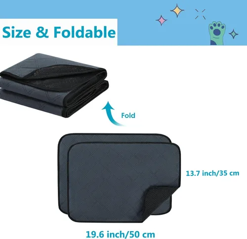 Vista 5 de HERCOCCI Forro de jaula de conejillo de indias, ropa de cama lavable de conejillo de indias, súper absorbente, almohadillas antideslizantes