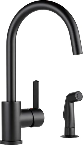 Vista 11 de Peerless Precept P199152LF - Grifo para fregadero de cocina con pulverizador lateral, cromado