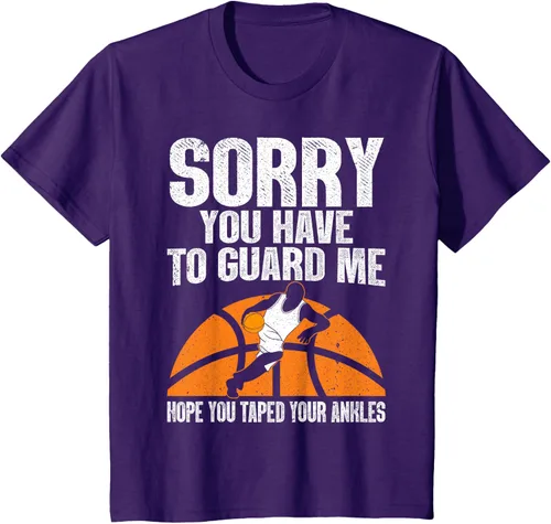 Vista 21 de Camiseta divertida de baloncesto para hombres y mujeres, Negro