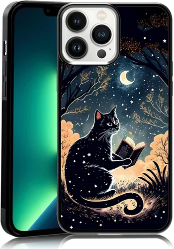 Vista 49 de Elegante funda de teléfono con diseño de gato Marie compatible con iPhone 11, funda de encaje dorado para iPhone, a prueba de golpes, rosa fucsia
