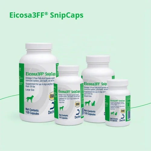 Vista 5 de Eicosa3FF® SnipCaps Omega 3 Free Fatty Acid Cápsulas - Grandes, 120 Cápsulas