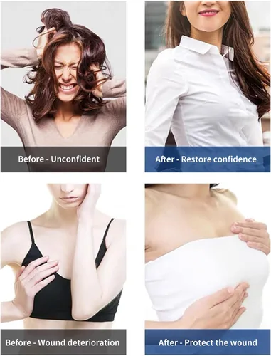 Vista 6 de Forma de pecho de silicona Mastectomía Prótesis Crossdress Travesti Bra Enhancer Insertar una pieza A B C D Copa