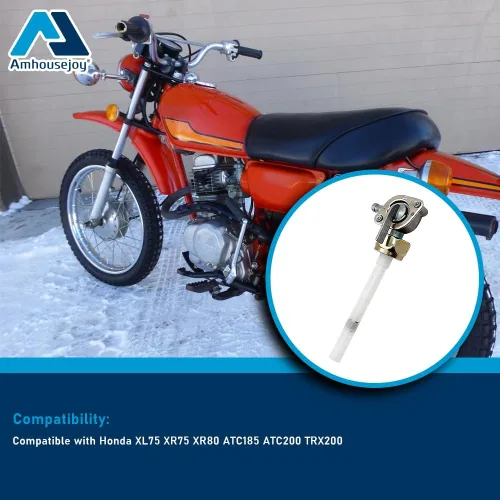 Vista 6 de Interruptor de válvula de combustible para Honda XL75 XR75 XR80 ATC185 ATC200 TRX200