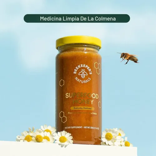 Vista 6 de BEEKEEPER'S NATURALS B.Powered - Alimenta tu cuerpo y mente, ayuda con el apoyo inmunológico, claridad mental, energía mejorada y rendimiento