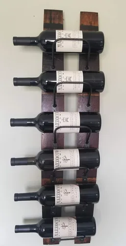 Vista 4 de Estante para vino - Estante para 6 botellas de vino