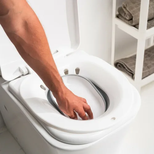 Vista 4 de Bidé Plegable Portátil para Inodoro Fopobi InnovaGoods