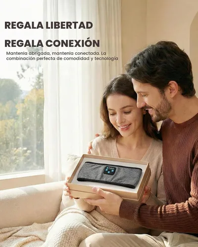 Vista 8 de Audífonos para Dormir con Diadema Bluetooth, Audífonos para Dormir con Diadema Deportiva, Audífonos para Dormir de Larga Duración con Altavoces
