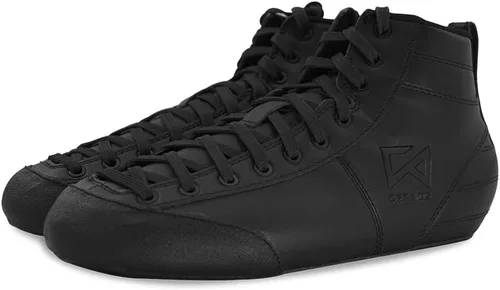 Vista 3 de Roller Derby Quad Skate, bota de microfibra con placa de fibra de vidrio, para interiores y exteriores