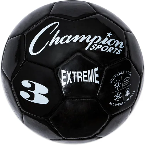 Vista 9 de Champion Sports Extreme Series - Balón de fútbol – Tamaños 3, 4, 5, tacto suave, para todo clima, alta retención de aire, pelotas de liga