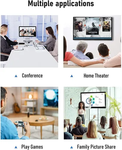 Vista 8 de Adaptador AV digital USB C a HDMI para iPhone 16 15,1080P Video y Audio Sync Convertidor de pantalla Adaptador AV con puerto de carga para iPhone