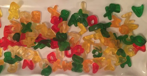Vista 6 de HARIBO Caramelos de goma, letras del alfabeto, bolsa de 5 onzas (paquete de 12)