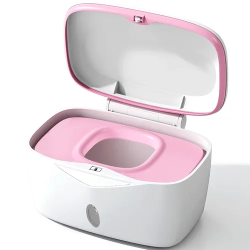 Vista 7 de Dispensador de toallitas con placa pesada, X2 PRO, soporte para toallitas Seposeve Perfect Pull para bebé, contenedor de toallitas recargable