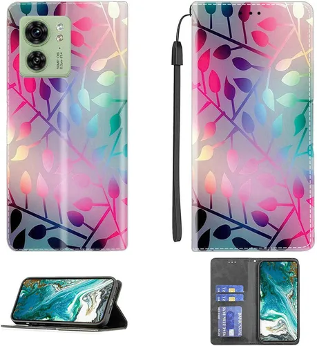 Vista 116 de Aroepurt Funda para UMIDIGI G1 Plus compatible con UMIDIGI G1 Plus Funda para teléfono Funda de piel sintética con función atril magnética CPT15