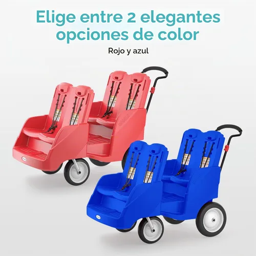 Vista 9 de Gaggle Parade - Cochecito para 4 pasajeros, color azul