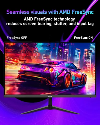 Vista 6 de Monitor de juegos, monitor de juegos de 23.8 pulgadas FHD (1920 x 1080) 240Hz, monitores de juegos de computadora con AMD FreeSync Pantalla de 1