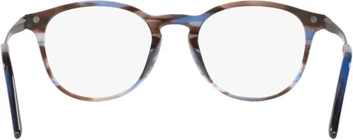 Vista 4 de GIORGIO ARMANI Man Sunglasses Striped Blue Frame, Clear Lenses, 51MM