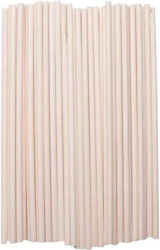 Vista 10 de 60 varillas de madera de 4 pulgadas de madera natural sin terminar para proyectos de manualidades, decoración del hogar, decoración del hogar