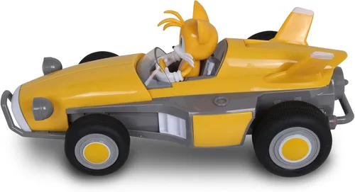 Vista 6 de NKOK Sonic Racing RC Car - Tails the Fox, 2.4GHz Turbo Boost, mayores de 6