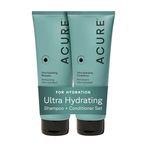 Vista 8 de Champú ultrahidratante de Acure - Champú hidratante para mujeres y hombres, hidrata y suaviza el cabello fino, seco, dañado y con tratamiento