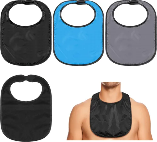 Vista 8 de Oudain 3 piezas de traqueotomía cubierta de ducha impermeable laringectomía estoma cubre cuello protector protector estoma protector transpirable