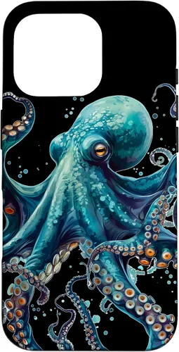 Vista 20 de Cool Blue Octopus Case for iPhone 17