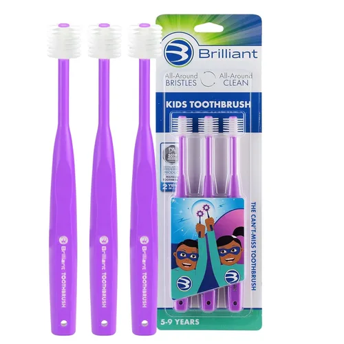 Vista 10 de Baby Buddy 360, cepillo de dientes Paso 2, Total 1, Púrpura