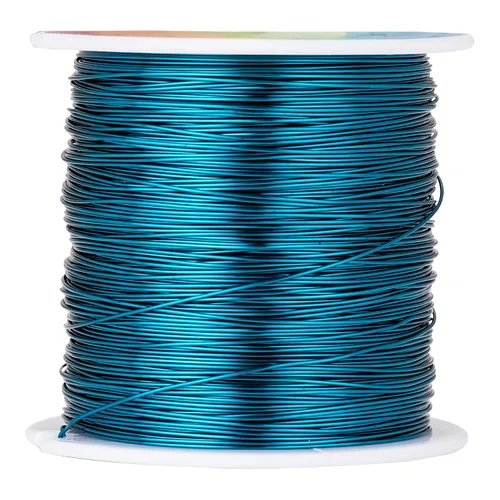 Vista 10 de Alambres de cobre resistentes al deslustre de 65.6 pies, alambre de cobre para electrocultura en jardinería, alambre de cobre de calibre 16, cables