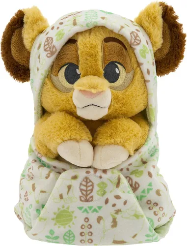 Vista 13 de Disney Store Colección Unisex para Niños Bebés: Peluche de Ángel en Pañal con Características Detalladas de Felpa - Juguete Suave Oficial - Animales