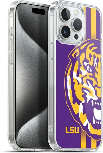 Vista 50 de Head Case Designs Funda de gel suave con licencia oficial de la Universidad Estatal de Louisiana LSU Camou compatible con Apple iPhone 7 Plus/iPhone