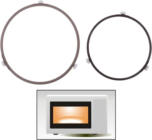 Vista 2 de Microwave Oven Glass Turntable Bracket Base Tray Rotating Ring Support Stand(17.8cm)