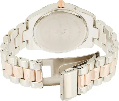 Vista 2 de U.S. Polo Assn. Reloj de dos tonos de cuarzo analógico para mujer USC40263, plateado, Moderno