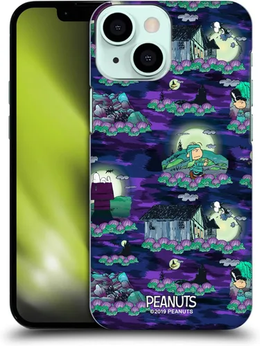 Vista 15 de Head Case Designs Funda rígida con licencia oficial de Peanuts Snoopy Patterns Spooktacular compatible con Apple iPhone 7/8/SE 2020 y 2022