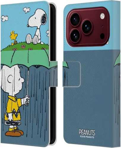 Vista 120 de Head Case Designs Peanuts Charlie & Woodstock Nap Halfs and Laughs - Funda de piel tipo cartera con licencia oficial compatible con Apple iPhone 11
