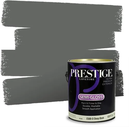 Vista 129 de Prestige Paints - 2 en 1, pintura base y pintura de exterior, P400-D-SW7053