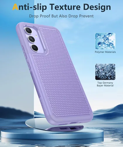 Vista 71 de FNTCASE Funda para iPhone 17 Pro: Fundas delgadas translúcidas de color azul claro compatibles con MagSafe, protección completa de la cámara