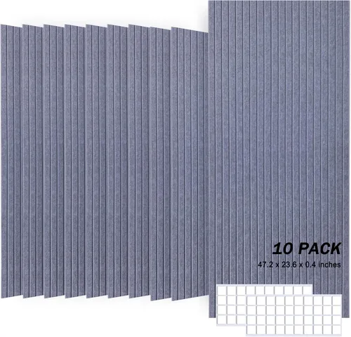 Vista 18 de Paneles de pared de piedra sintética 3D, 4 paneles de revestimiento de poliuretano para decoración de pared interior, textura de cemento más gruesa
