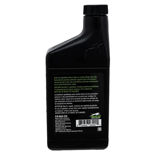 Vista 5 de Arctic Cat Lubricante sintético para caja de cadena OEM, lubricante para cadena en aerosol, aceite para engranajes 15oz. 6639-539