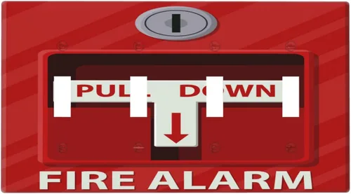 Vista 40 de Cubierta decorativa para interruptor de luz impresa con alarma de incendios, placa de pared decorativa de una sola palanca, placa frontal, 4.50 x