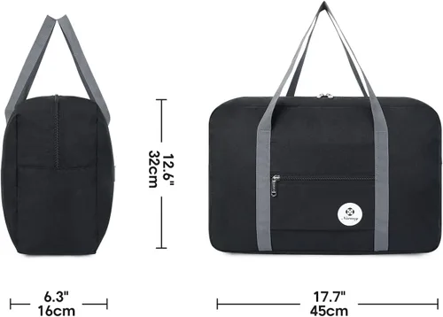 Vista 6 de Para Spirit Airlines Bolsa de Artículos Personales 18x14x8 Bolsa de Viaje Plegable Bolsa de Mano Deportiva Bolsa de Fin de Semana para Noche