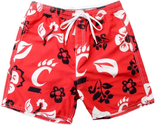 Vista 64 de Wes and Willy NCAA Traje de baño floral para hombre