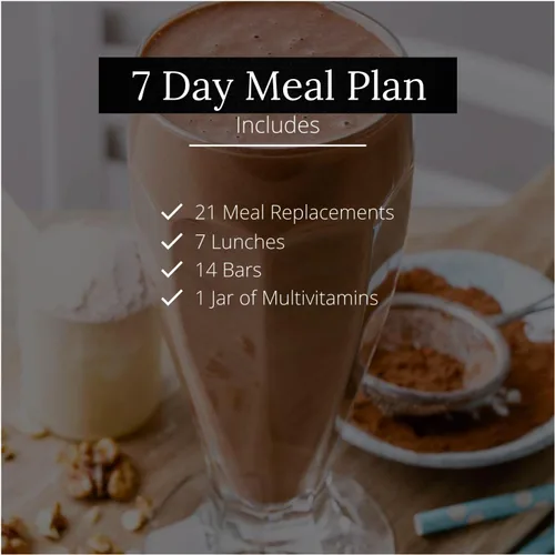 Vista 2 de PROTIFIT - Kit de inicio de plan de comidas con alto contenido de proteínas, suplementos de proteína de 0.53 oz y aperitivos, multivitamínico de 30
