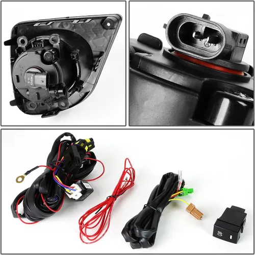 Vista 4 de DNA MOTORING FL-ZTL-193-AM - Luz antiniebla para el lado del conductor y del pasajero, mejora la visibilidad