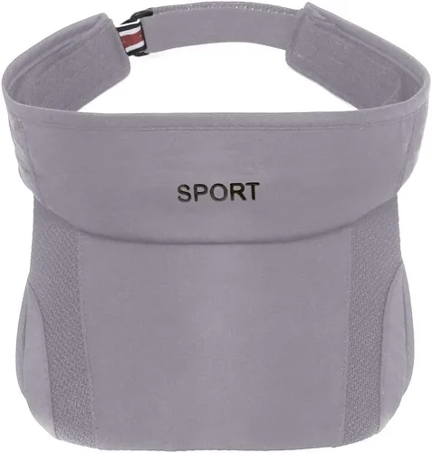 Vista 12 de Viseras solares para mujer con visera retráctil, visera de golf, protección UV, gorra de playa, tenis, correr, deporte, sombrero ajustable
