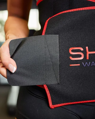 Vista 8 de shrink Faja reductora de cintura – Entrenador de cintura para mujeres y hombres; equipo de entrenamiento para entrenamiento en casa y ejercicio
