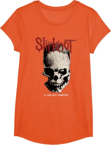 Vista 87 de Slipknot Tribal Calavera playera, niños 12, Rojo
